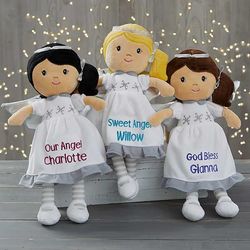 Girl's Personalized Angel Doll