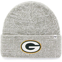 Mens Green Bay Packers Brain Freeze Cuffed Knit Hat