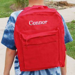 Embroidered Name Backpack