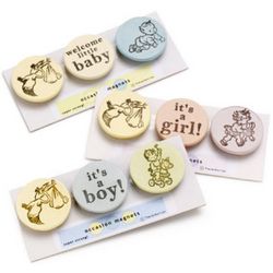 Welcome Baby Occasion Magnets