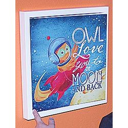 Owl Love You To the Moon and Back Secret Message Board