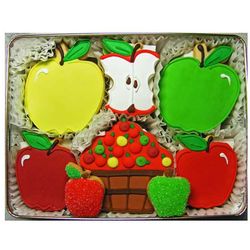 Apple Sugar Cookies in Gift Tin
