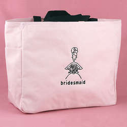 Bridesmaid Pink Tote Bag