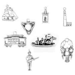 Individual Silver Charms or Pendants