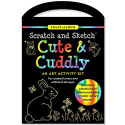 Kid's Cute and Cuddly Scratch and Sketch Kit