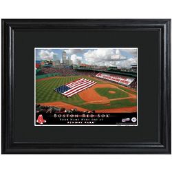 Cincinnati Reds MLB Stadium Personalized Framed Print
