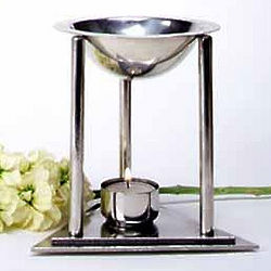 Stainless Acropolis Lamp with Aromatherapy Diffuser