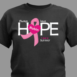 Breast Cancer Survivor Hope T-Shirt