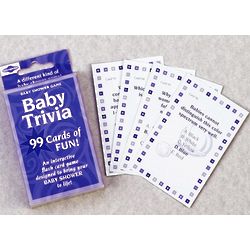 Baby Shower Trivia Cards