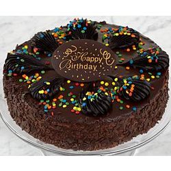 Happy Birthday Chocolate Mousse Torte