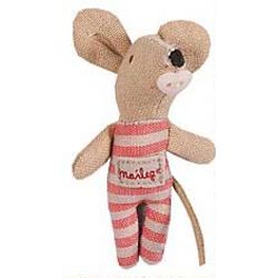 Newborn Girl Mouse in a Box Doll