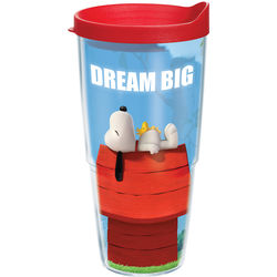The Peanuts Movie Wrap with Lid 24-Ounce Tumbler