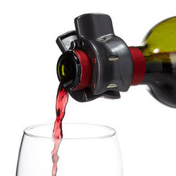 Wine Bottle Aerating Tool with Magnets