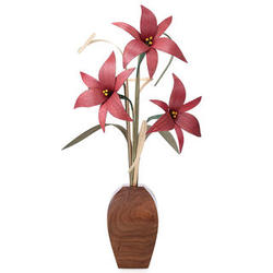 Decorative Wood Lilies