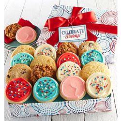 12 Americana Frosted Buttercream Cookies