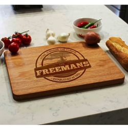 Personalized Home Is Where the Farm Is Cutting Board