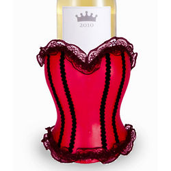 Moulin Rouge Corset Wine Caddy