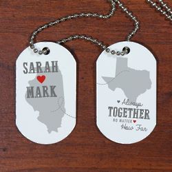 Personalized Relationship Dog Tags