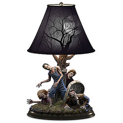 Dead of Night Sculptural Zombie Tabletop Lamp