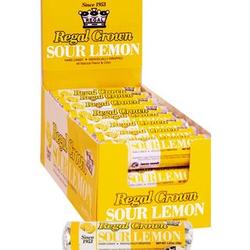 Regal Crown Sour Lemon Hard Candy Rolls
