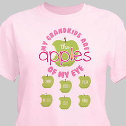Personalized Apples of My Eye T-Shirt