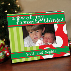 Personalized Christmas Printed Picture Frame