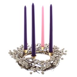 Champagne Berries Advent Wreath