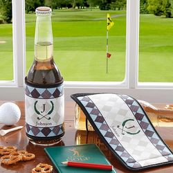 Personalized Golf Pro Insulated Bottle Cooler