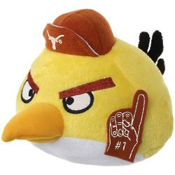 Texas Longhorns Angry Birds Plush