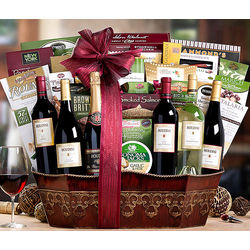 Houdini Vineyards Deluxe Wine Gift Basket