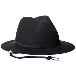LiteFelt Black Skylar Hat