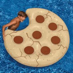 Giant Chocolate Chip Cookie Pool Float