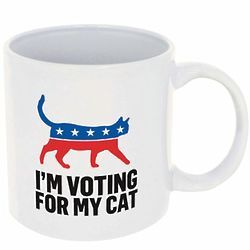 I'm Voting For My Cat Mug