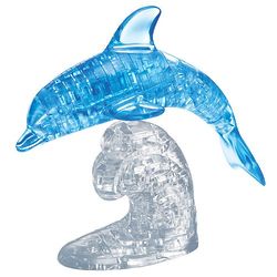 3D Dolphin Deluxe Crystal Puzzle