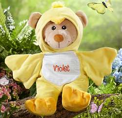 Personalized Chick Teddy Bear