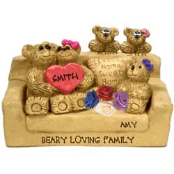 25th Anniversary Chair for Bear Couple with up to 7 Kids