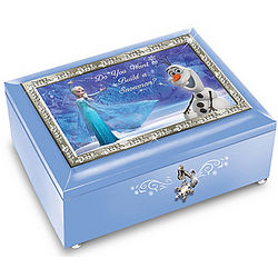 Disney Frozen Music Box Featuring Elsa and Olaf