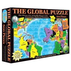 600-Piece Global Jigsaw Puzzle