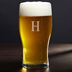 Personalized Tulip Beer Glass
