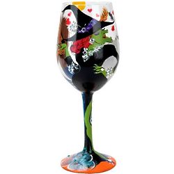 Rich Witch Too Wine Glass
