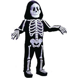 Skelebones Costume for Toddlers, Size 4-6