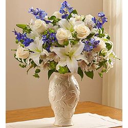 Loving Blooms Bouquet in Lenox Vase