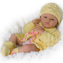 Marissa May Lily Charlotte Realistic Newborn Baby Girl Doll