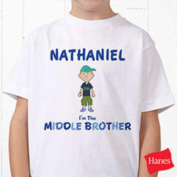 Personalized Boy's Brother Tee Shirt