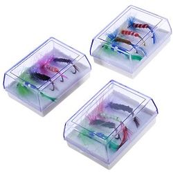 20 Feather Fly Fishing Lures