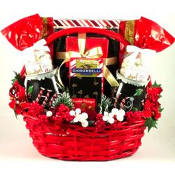 Candy Cane Lane Christmas Gift Basket