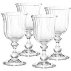 French Countryside Crystal Wine Glasses