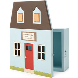 Cottage Style Personalized Baby Keepsake Box