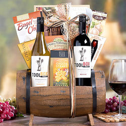 Tool Box Winery Red And White Wine Barrel