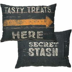 Halloween Treats Secret Stash Pillow